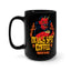 Devils Spit Coffee Roasted in Hell Horror Coffee Mug, Black, 15oz